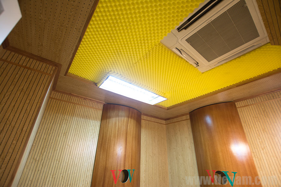 Phòng thu âm Tiêu âm trần phòng thu