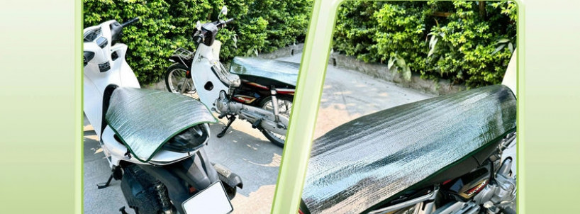 Tấm Che Yên Xe Máy Remak® PE Foam Mặt Bạc – Giải Pháp Hạ Nhiệt Yên Xe Chỉ Từ 9.9K!