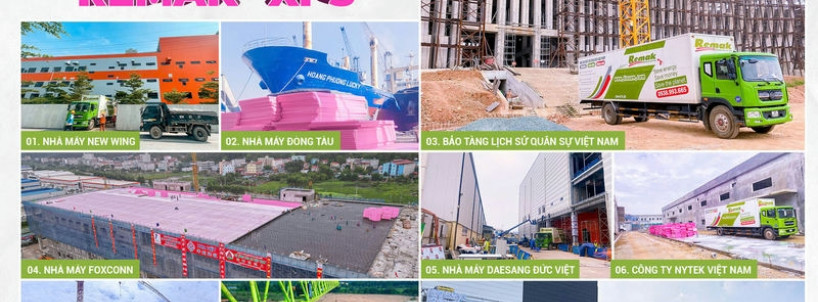 Điểm Danh Những Công Trình Tiêu Biểu Tin Dùng Xốp Cách Nhiệt REMAK® XPS – Giải Pháp Cách Nhiệt Hiện Đại Cho Các Dự Án Lớn
