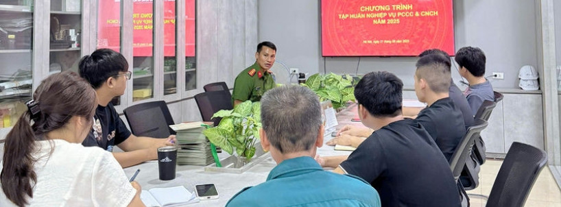 Tập huấn PCCC & Cứu nạn cứu hộ tại Remak – Văn hoá an toàn trong doanh nghiệp xây dựng