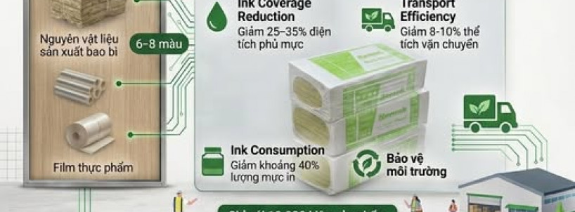 Hành trình xanh hóa bao bì Remak – Giảm nhựa, giảm mực in, hướng tới vật liệu bền vững