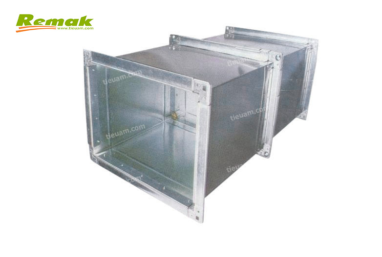 Ống thông gió tôn vuông, chữ nhật 1