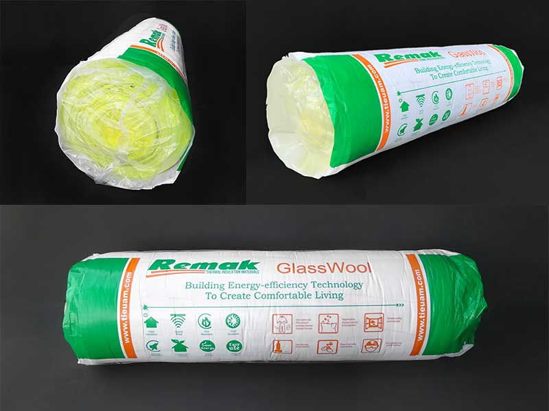 Bông Thủy Tinh Remak® GlassWool dạng cuộn 2