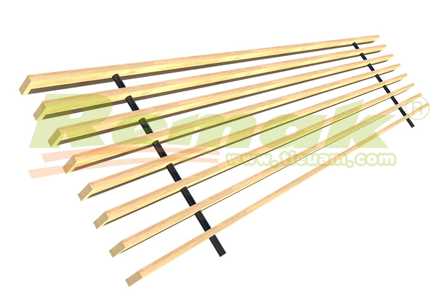Gỗ tiêu âm trần Fineline Slats Open 1