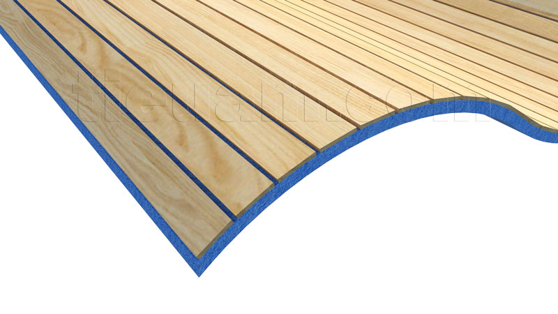 Gỗ tiêu âm uốn cong Remak® Acoustics Flexible Wood 4