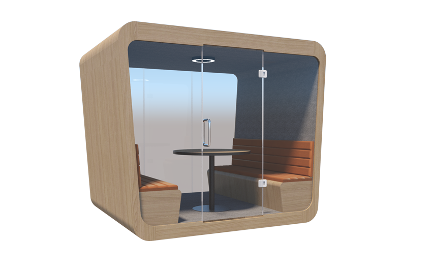 Cabin cách âm CutePod – hạnh phúc trong sự tĩnh lặng 1