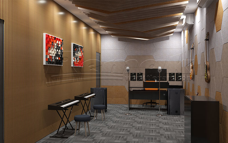 Gỗ tán âm solid wood diffuser SW1 6