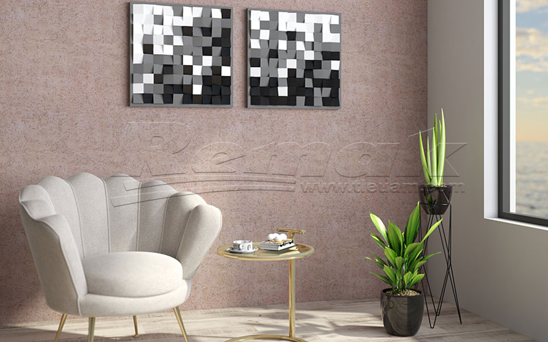 Gỗ tán âm solid wood diffuser SW1 5