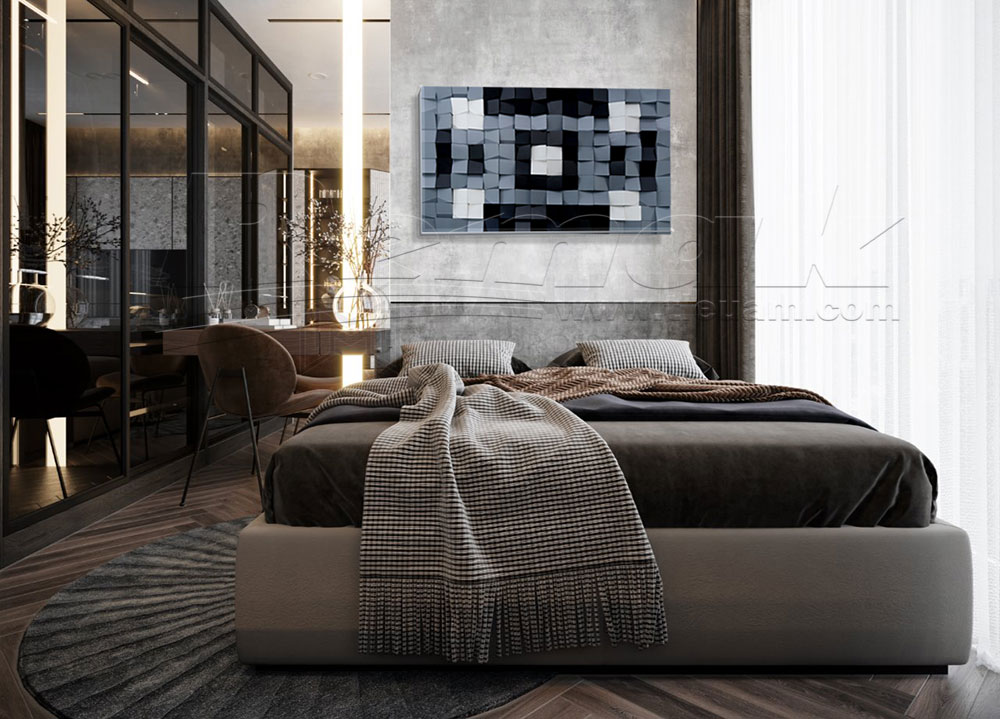 Combo viên gỗ thông Remak® Sound Diffuser cao cấp làm tranh tán âm nghệ thuật DIY 4