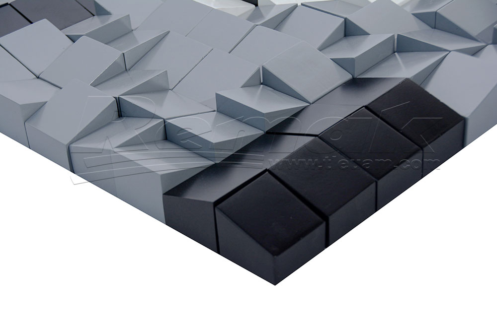 Combo viên gỗ thông Remak® Sound Diffuser cao cấp làm tranh tán âm nghệ thuật DIY 8