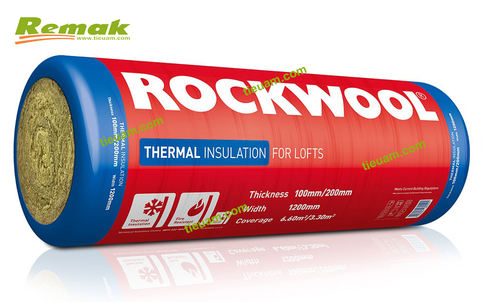 Bông khoáng Rockwool Thái Lan dạng cuộn