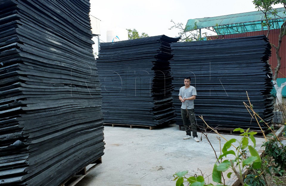 Cao su non dạng tấm có nhiều kích thước khác nhau đáp ứng yêu cầu công trình của bạn