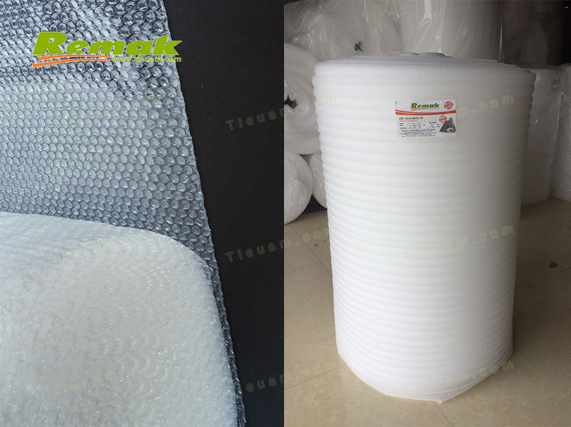 Màng xốp hơi, xốp bong bóng khí, xốp bóp nổ bọc hàng chống sốc