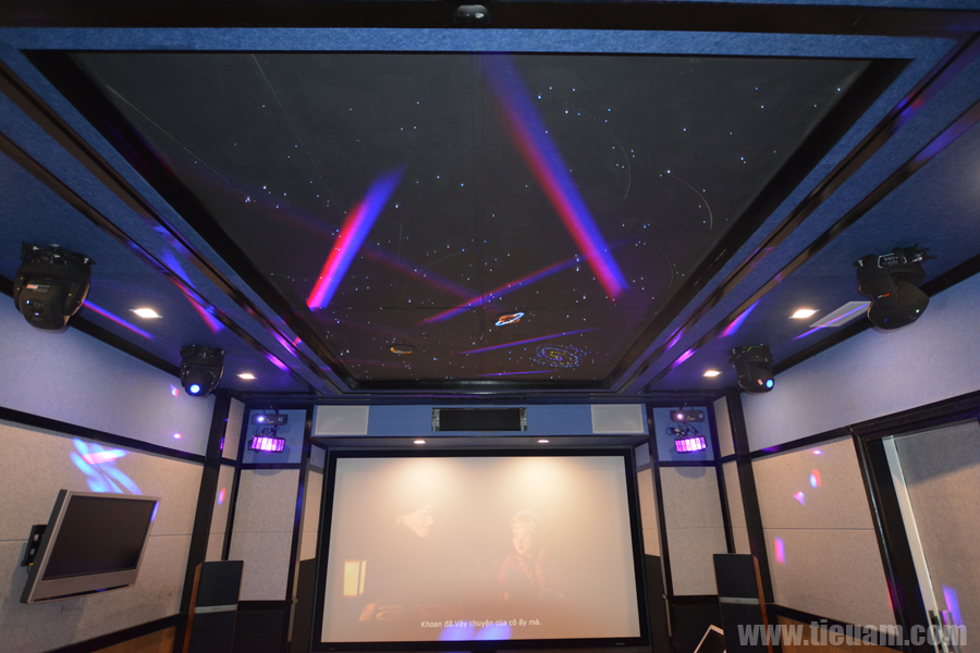 Thiết kế và thi công phòng xem phim gia đình - Ảnh 3