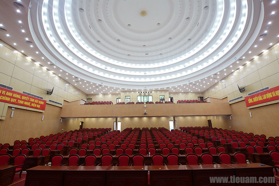 Hội trường Bộ tư lệnh Quân chủng Phòng không không quân - Ảnh 1