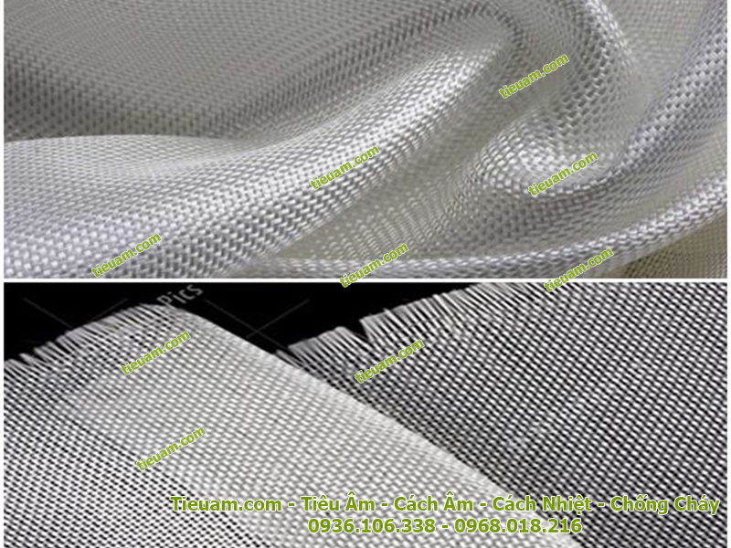 Vải sợi thủy tinh cách nhiệt, chống thấm, chống cháy, bảo ôn